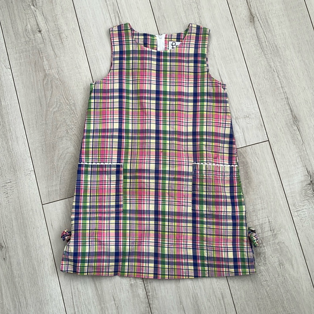 Lilly Pulitzer plaid dress. Size 8